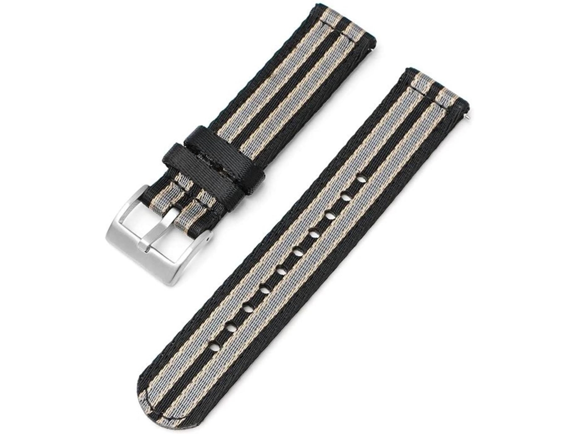 Correa 22 Mm De Nailon Para Suave, Resistente, 100% Nuevo Y De Alta Calidad, Apto Para Reloj Original