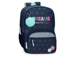 Mochila Escolar MOVOM Dreams Time Azul (30x38x12 cm)