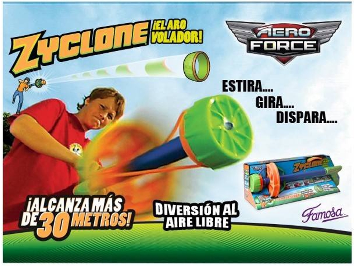 Lanzador FAMOSA Aeroforce Zyclone (Edad Mínima Recomendada: 6años)