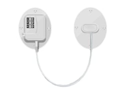 Candado De Combinación Para Frigorífico/congelador, Para Niños, De Metal Abs, Seguro, No Requiere Taladrar, Fq1 Blanco