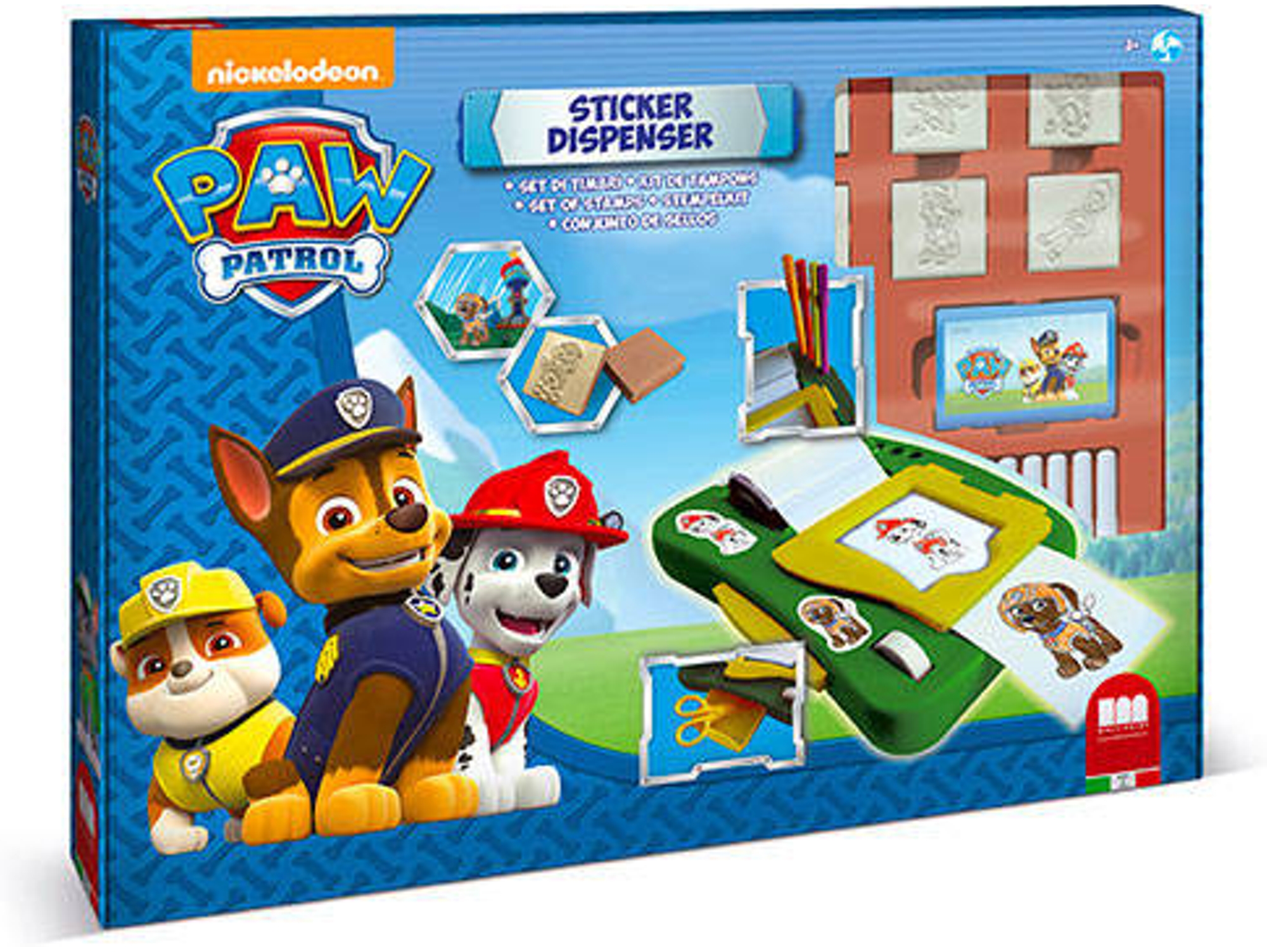 Kit de Sellos para Niños MULTIPRINT Paw Patrol