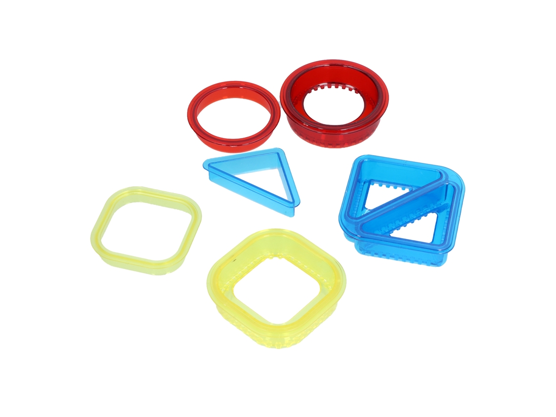3 Moldes Para Cortar Sándwiches, Sellador De Pan, Moldes Diy Para Niños Y Desayunos