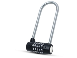 Cerradura De Combinación De 4 Dígitos Resistente Al Clima, 148mm, Reconfigurable, Para Lockers, Bicicletas Y Exteriores