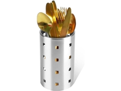 2026-39552-porta Cubiertos Acero Inoxidable Organizador De Utensilios Cocina Para Cuchillos Cucharas Tenedores Regalo Navidad