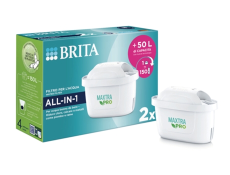 BRITA Maxtra Pro All-in-1 Filtro para sistema de filtración de agua 2 pieza(s)