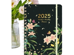 Agenda 2025, Planejador Diário, Estudantil, Semanal E Mensal Para, Multifuncional