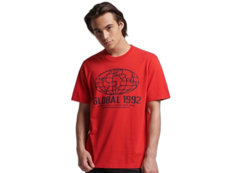 Camiseta para Hombre SUPERDRY (S - Multicolor)