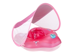 Flotador Inflable Con Parasol Es Ideal Para Piscinas Infantiles. Incluye Un Asiento Para Ayudar A Mantener Una Postura Correcta Al Nadar. Es