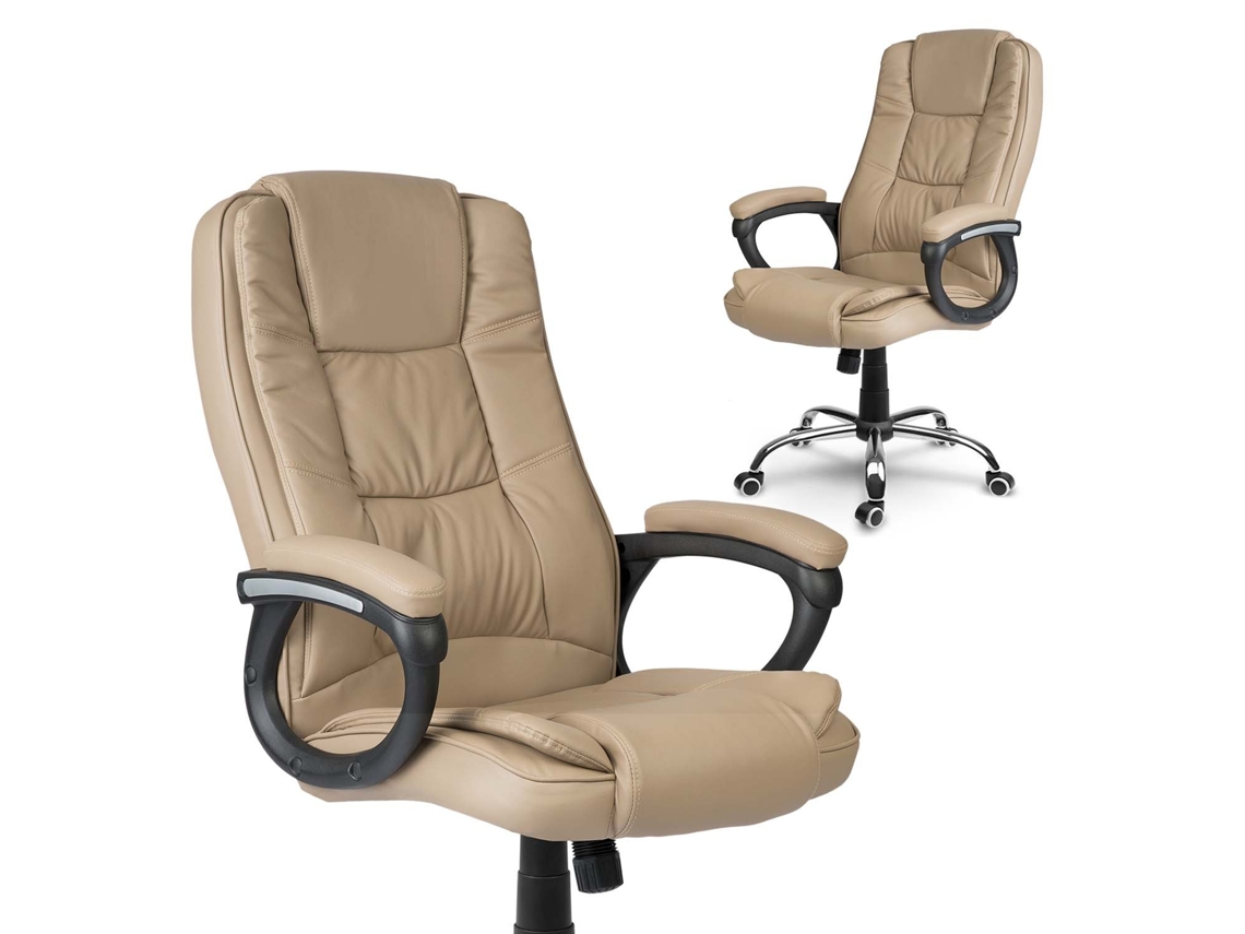 Silla de oficina beige Sofotel Porto