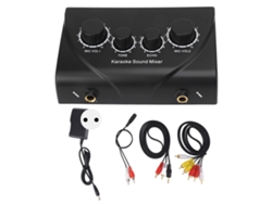 2026-mixer De Sonido Portátil Mini Para Karaoke, Reuniones Familiares Y Empresas, 100‑240v Plug Eu