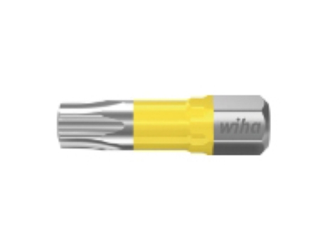 WIHA Juego de bits, bit Y de 25 mm TORX® (T30), de 25 unid., en caja, de 1/4" (42305)