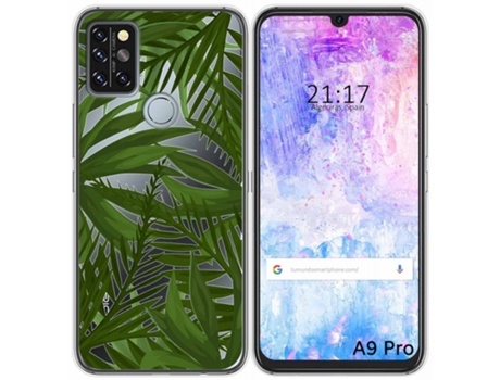 Carcasa Umidigi A9 Pro TUMUNDOSMARTPHONE Dibujos Transparente Multicolor