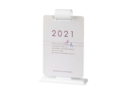 1 calendario con soporte de mesa. ALLINLESS