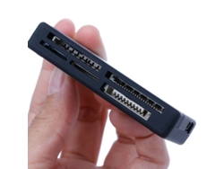 Lector de tarjetas USB multifuncional con 21 funciones, compatible con tarjetas Mini SDHC M2 RS MMC XD CF SD TF MS MDUG (5 unidades)