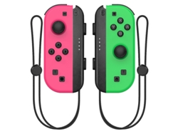 Mando inalámbrico Yizhood para Nintendo Switch/iOS/Android/PC, color rosa y verde