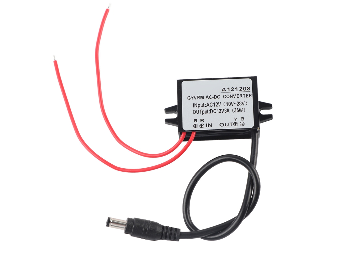 Módulo De Suministro De Energía Convertidor Ac 10-28v A Dc 12v Buck Step Down Con Salida Dc (3a)