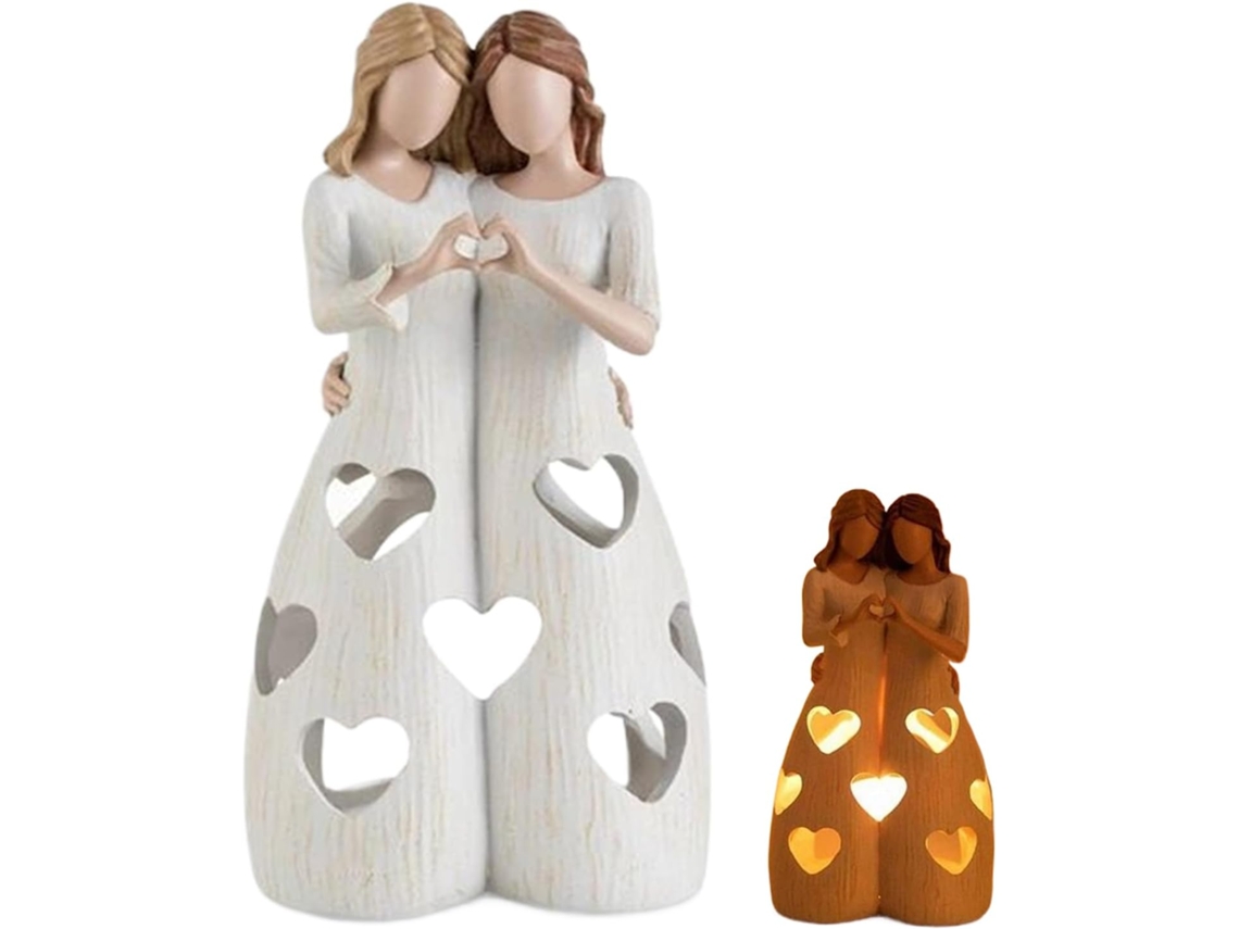 Figura De Hermanas Amistad Para El Hogar Estatua Resina Colecci N Regalo Cumplea Os Decoraci Hermandad Mujeres
