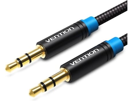 Cable VENTION P350AC100-B-M (Jack - 1 m - Negro )