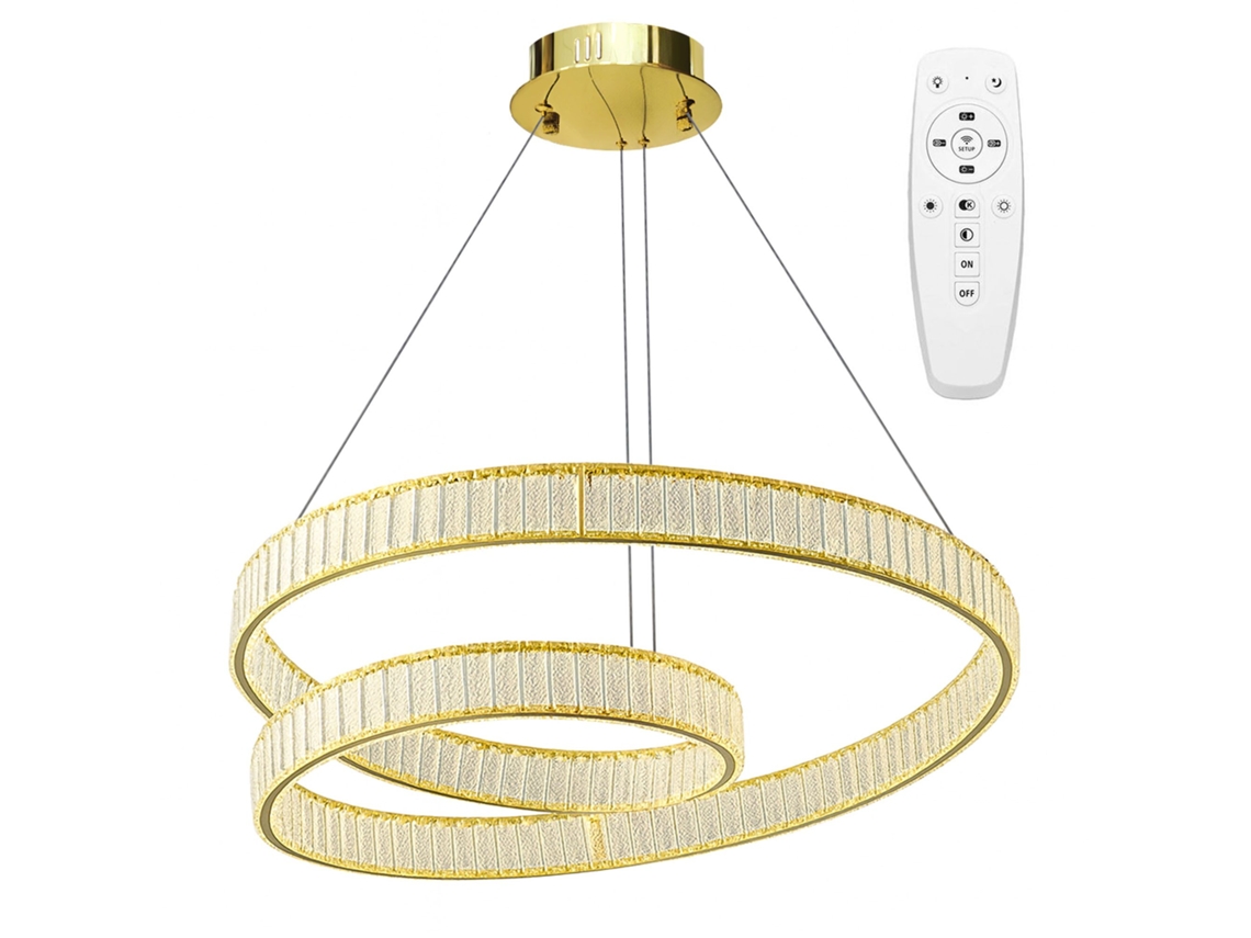 Lámpara de techo colgante Toolight App1767 CP Gold