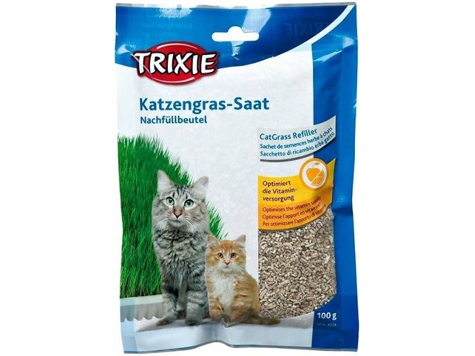 Hierba para Gatos TRIXIE Recarga (100g)