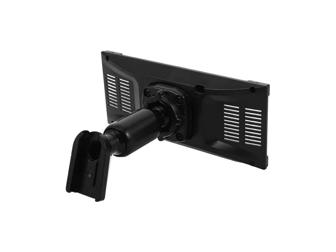 Suporte Para Câmera Veicular No Espelho Retrovisor Com Placa Traseira De Plástico