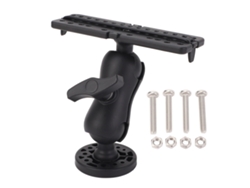 Soporte giratorio ajustable para kayak con sonda de pesca