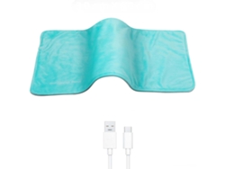 Manta térmica portátil Digitallab con almohadilla térmica USB de 5 V, grafeno, 30 x 60 cm (verde)