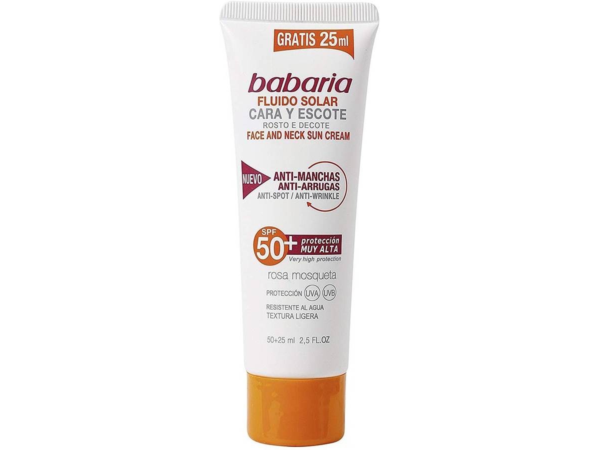 Protector Solar BABARIA Sun SPF 50 (75 ml)