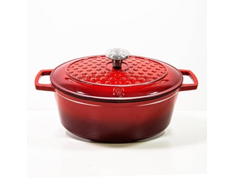 Cocotte ovalada de Hierro Fundido Esmaltado SPEAR&JACKSON Scarlet (30 cm)