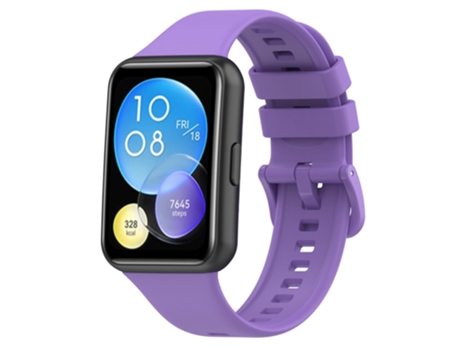 Correa de Silicona impermeable para Huawei Watch Fit 2 - purpúreo