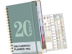 Calendario Semanal Y Mensual 2026 Para Planificación Detallada, Planificador De Trabajo