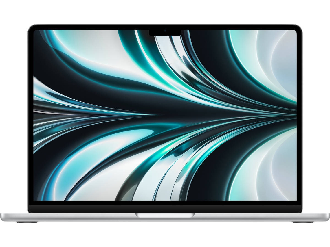 MacBook Air APPLE Plata - MLXY3Y/A (13.6'' - Apple M2 8-core - RAM: 8 GB - 256 GB SSD - GPU 8-core)