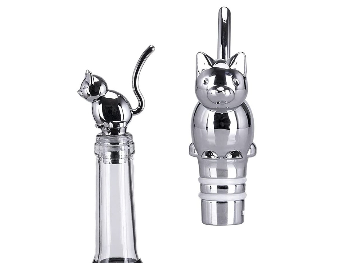 Tapones Reutilizables Para Botellas De Bebidas Y Cerveza, Tapones De Vino Divertidos, Estilo De Tapón De Vino Decorativo Y Bonito, 1*