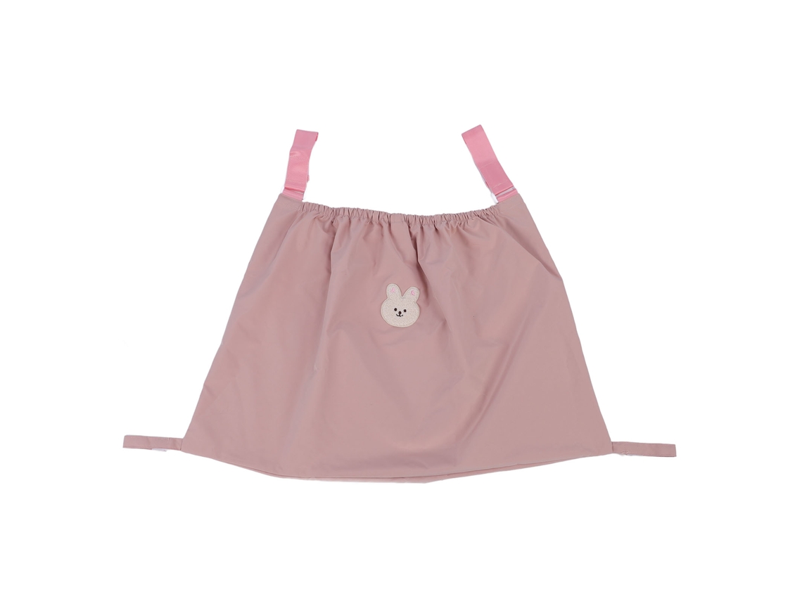 Bolsa Colgante De Gran Capacidad Para Cochecito De Bebé, Organizador Impermeable, Rosa.