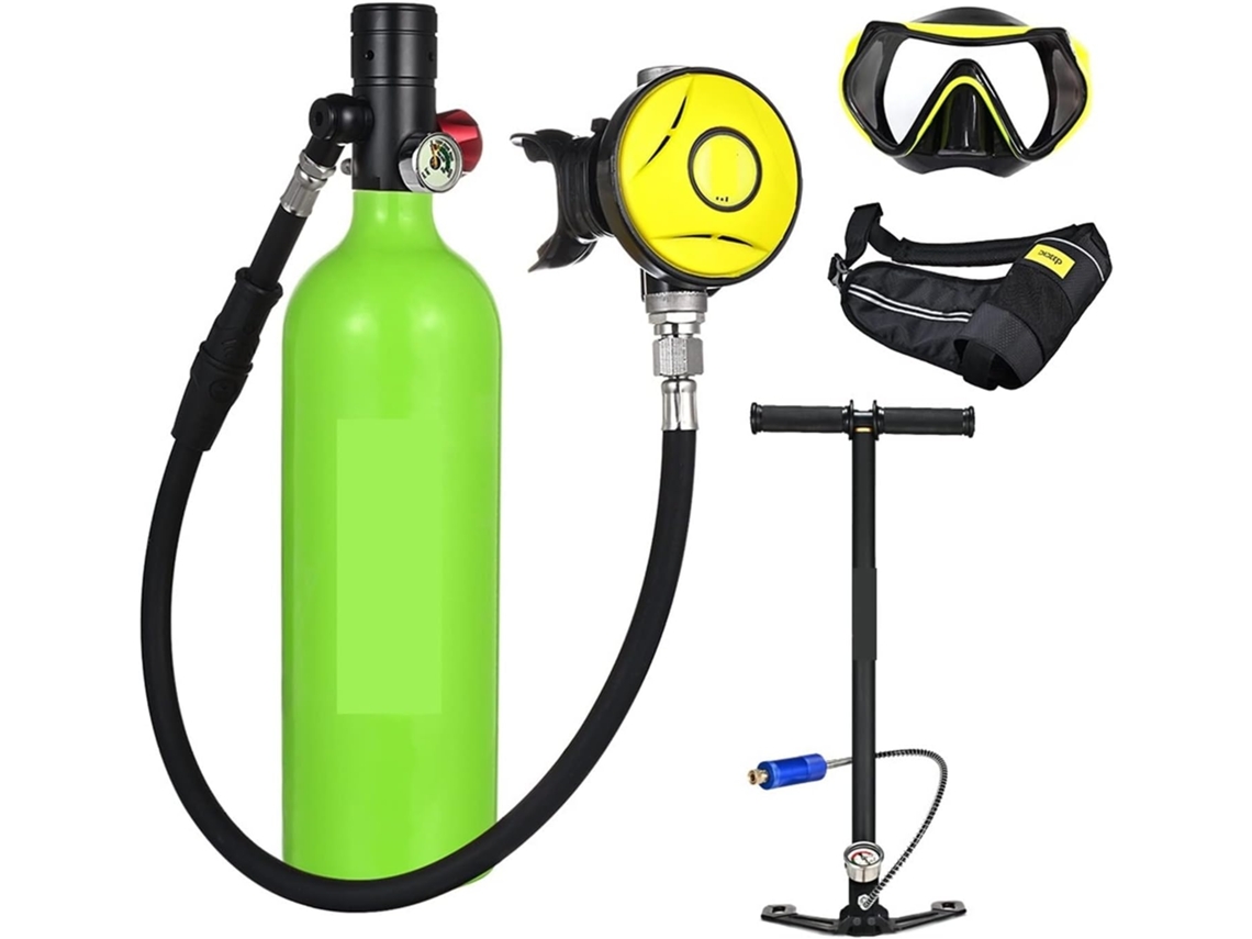 Minicilindro de oxígeno SFUSHOS para buceo