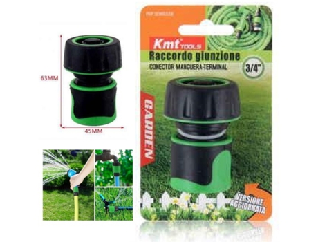 Acoplamiento Rápido para Manguera de Agua de Riego de Jardín 19Mm 3/4 TRADE SHOP TRAESIO