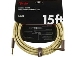 Cable para Instrumentos FENDER Deluxe Series Jack/Jack Tweed Yellow (4,5 m)