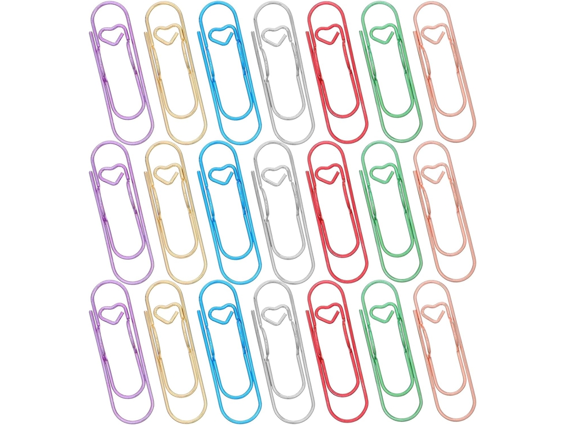 Juego de 70 portalápices metálicos con clips, ideales para agendas y cuadernos - Accesorio organizador SFUSHOS