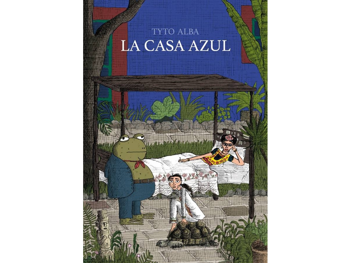 Libro La Casa Azul de Tyto Alba (Español)