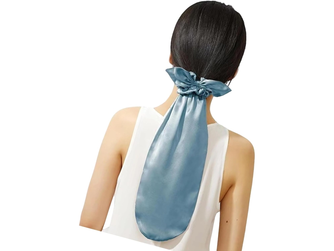 Gorro De Noche De Satén Para Cabello Largo Con Banda Ajustable Y Tapa Para Guardarlo.