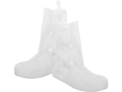 2 Pares De Cubrezapatos De Silicona Antideslizantes E Impermeables Reutilizables Para Hombre Y Mujer.