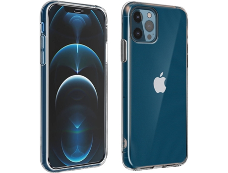 Carcasa + Protector iPhone 12 Pro Max AVIZAR Transparente