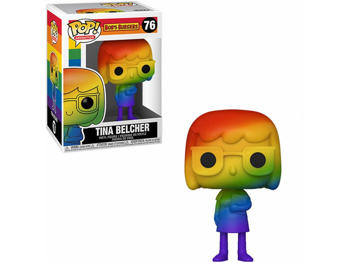 Figura FUNKO Pop Animacion Dia Del Orgullo Tina Belcher Arcoiris 56981