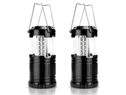 Lámparas Led Portátiles Para Camping Con Gancho Plegable, Impermeables, Funcionan Con Pilas, Ideales Para Emergencias, El Hogar, El Cobertizo, Etc.