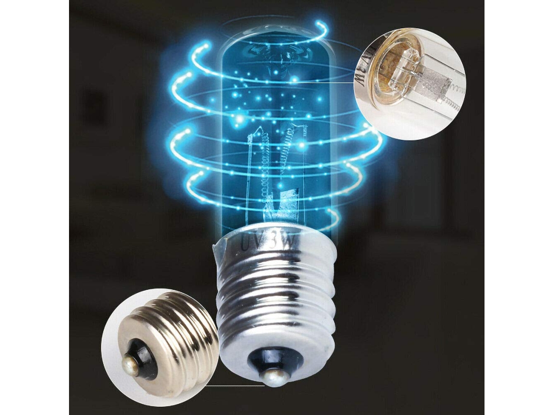 2026-bombilla Uv De 3w E17 Lámpara De Limpieza Bombilla Uv Para Limpieza