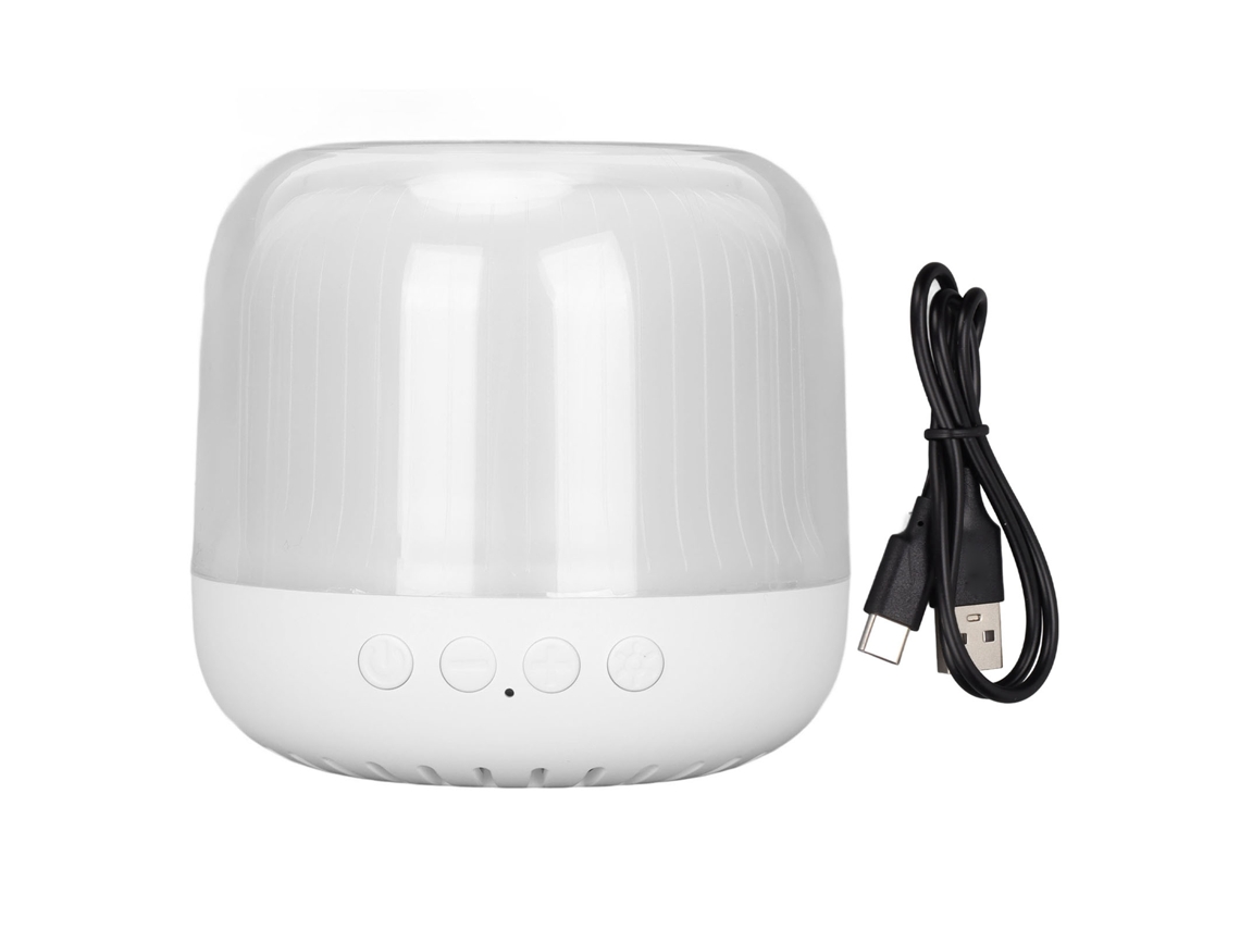 Altavoz Bluetooth Con Led De Cambio De Color Inalámbrico Bluetooth 5.1 Portátil Con Luz