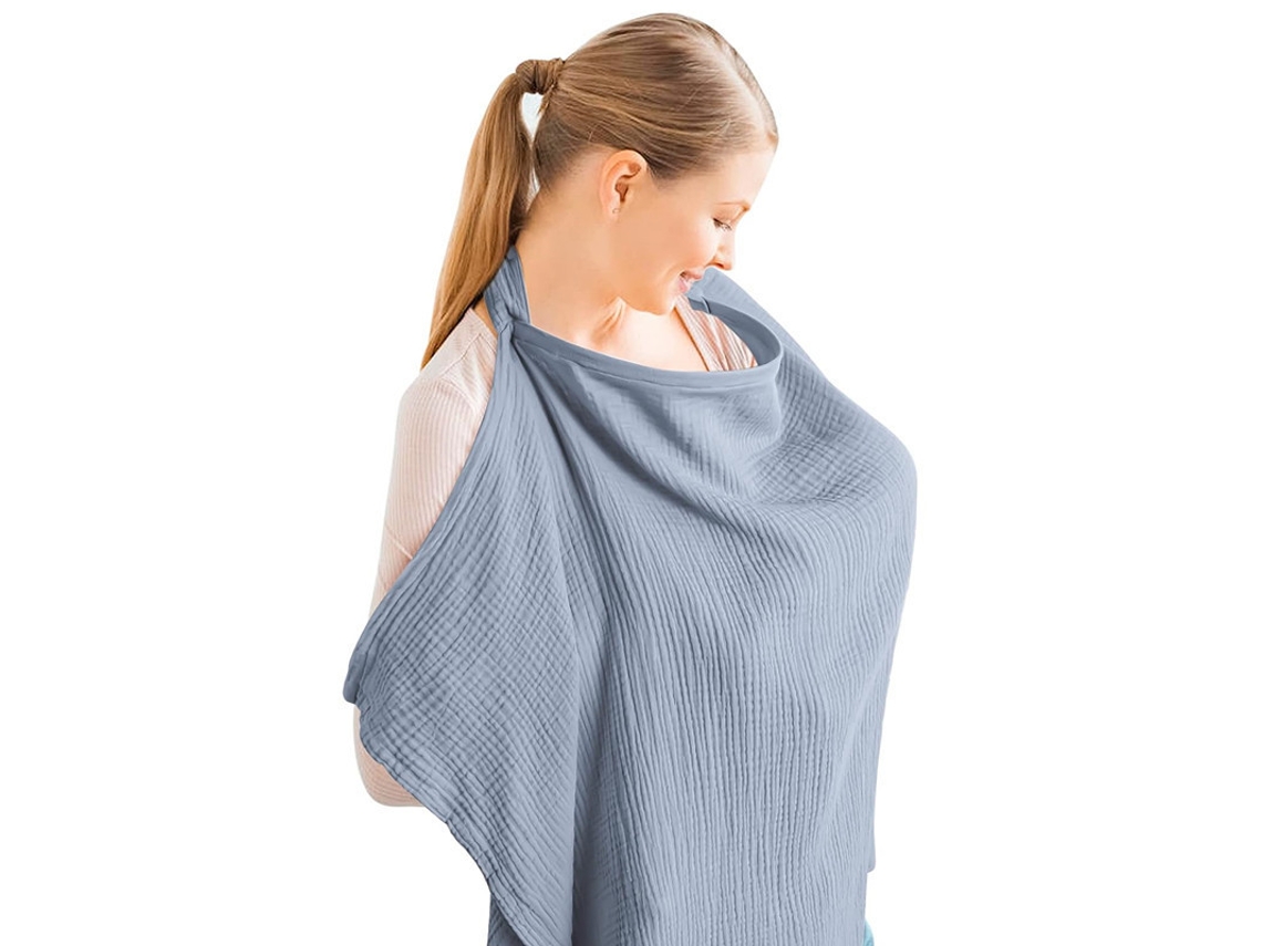 Toalla Para Entrenamiento Y Actividades Al Aire Libre Azul Claro, Compacta, Reutilizable Y Cómoda