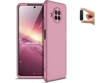 Carcasa y Soporte Xiaomi Mi 10T Lite Slim armor 360º Rosa