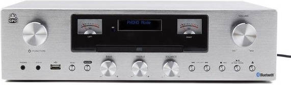Gpo Retro Pr200 sistema de audio para el hogar minicadena uso plata 12 w microcadena dabfm lcd 35