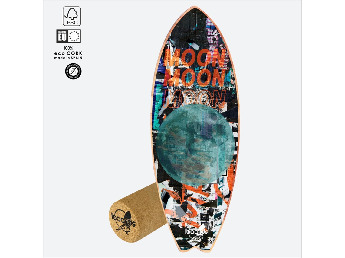 Balance Board - Tabla De Equilibrio Surf Iboards Moon